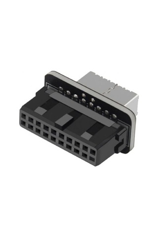 Ancheyn Type-e To Usb 3.0 19 Pın Anakart Dişi Erkek Çevirici Dönüştürücü Adaptör 5209