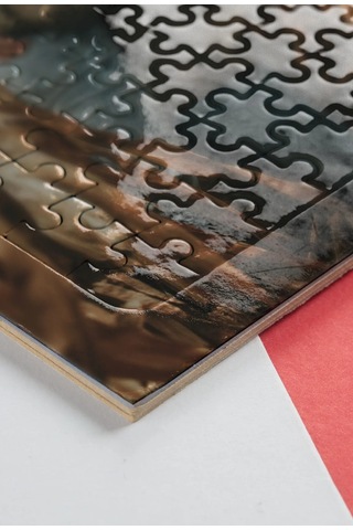 Kişiye Özel Sevgiliye Fotoğraflı Kendinden Ayaklı Yapboz Puzzle -