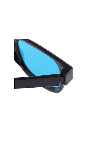 Lemestar 3d Anaglyph Gözlükler:立体 Filmler, Oyunlar, Fotoğraflar İçin Kırmızı-mavi Lensli, Hafif Ve Konforlu Siyah Kare