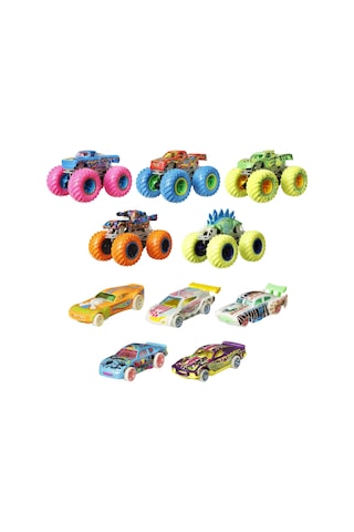 Hot Wheels Monster Trucks Karanlıkta Parlayan Araçlar HCB57