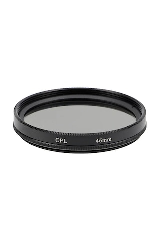 46mm Cpl Polarize Filtre Dairesel Circular Polarizasyon Yansıma Azaltıcı Metal Çerçeve Renk Doygunluğu
