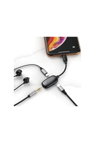 Lightning 3.5mm Kulaklık Şarj Çevirici Dönüştürücü