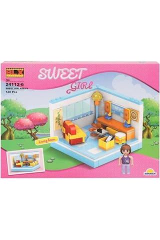 Sweet Girl Oturma Odası 140 Parça - Standart