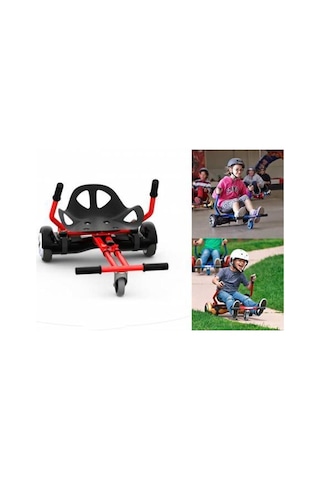 Hoverkart Elektrikli Kaykay Aparatı Tüm Modellere Uyumlu Kirmizi