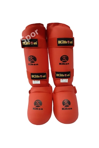 Parsspor Kihon Karate Ayak Kaval Koruyucu Takım Kırmızı