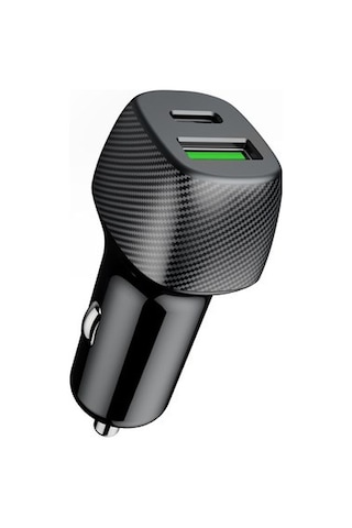 Concord C-774 36 W PD+QC 3.0 USB-A USB-C Araç Şarj Başlığı