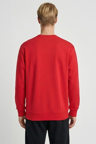Hummel Vera Erkek Sweatshirt Kırmızı