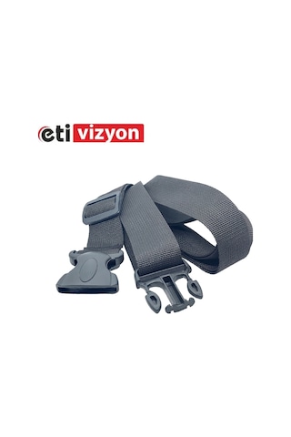 Etivizyon Valiz Bavul Emniyet Kemeri 2 Adet Siyah