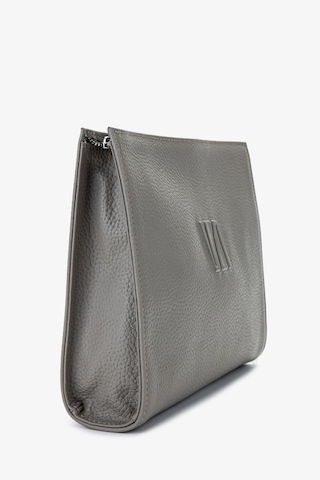 Valmenti Unisex Hakiki Deri Gri El Çantası 1012 2012 Canta Y25 Grı Fltr Gri