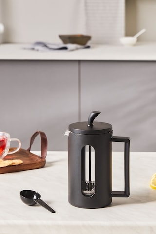 Karaca Leya Kaşık Hediyeli Borosilikat Cam French Press 600 ml