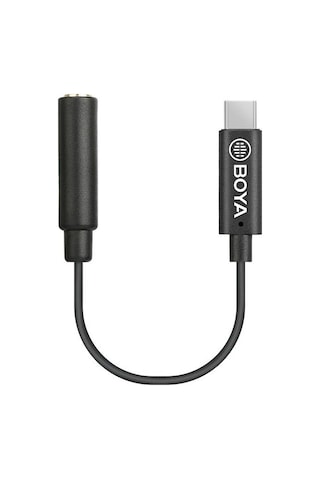 Boya By-k9 3.5mm Trrs / Usb Type-c Mikrofon Adaptörü