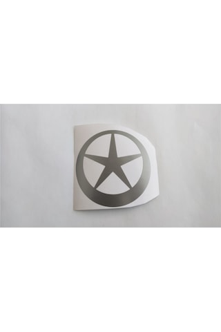 Tümosan Panjur Yıldız Logo Etiket Gri Tümosan Panjur Yıldız Logo Etiket Gri