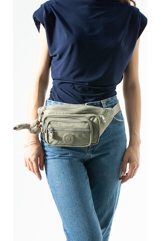 571 Collections Unisex Çok Cepli, Su Geçirmez, Çapraz Askılı Bel Çantası Freebag Vizon Model: 571-7j