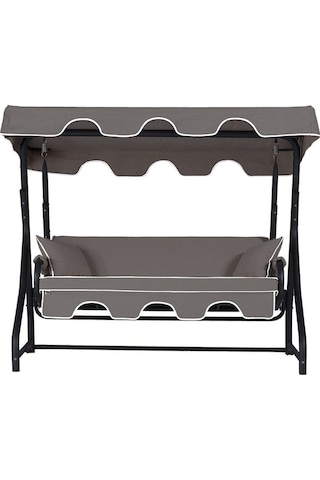 Morus 2 Kişilik Sabit Bahçe Balkon Teras Salıncağı - Antrasit