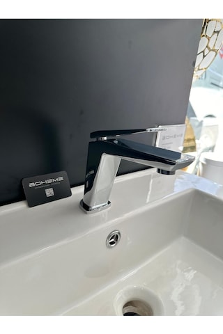 Boheme Fleko Chroma Krom Lavabo Bataryası Krom