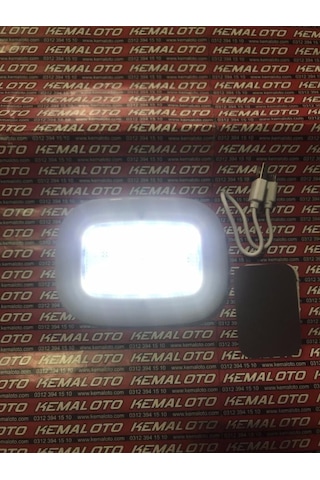 Araç İçi Şarjlı Mıknatıslı Dokunmatik Tavan Lambası Ledli