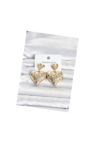 316l Çelik Gold Renk Model Kadın Küpe Tj-bkp11825 Evimdeyokyok