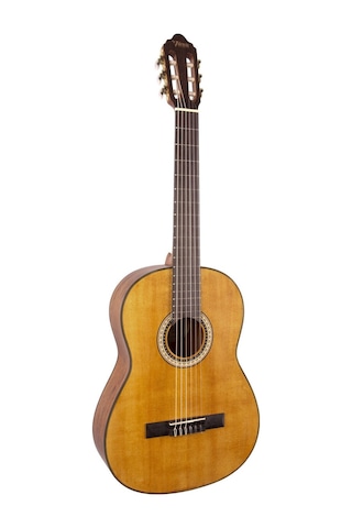 Valencia Vc404 Naturel Mat Masif Klasik Gitar Tam Boy + Kılıf + Pena
