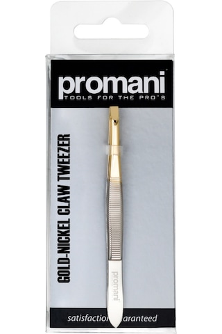 Promani Pr-918 Altın Nikel Düz Uçlu Cımbız