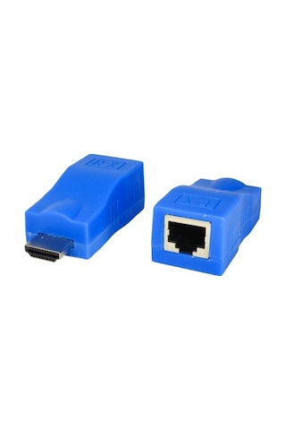 Hytech Hy-hdex61, Hdmı Exterder, Cat6 Kablo Üzerinde 30metre Uzatıcı.