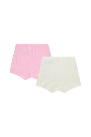 Civil Girls Çilek Ribana 2-10 Yaş Kız Çocuk 2'li Boxer - Standart