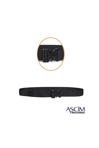 Ascim Ayarlanabilir Taktik Kemer Poly-metal Tokalı Dayanıklı Outdoor & Günlük Pantolon Kemeri 3.5 Cm / 145 Cm Siyah Ascim Ayarlanabilir Taktik Kemer Poly-metal Tokalı Dayanıklı Outdoor & Günlük Pantolon Kemeri 3.5 Cm / 145 Cm Siyah