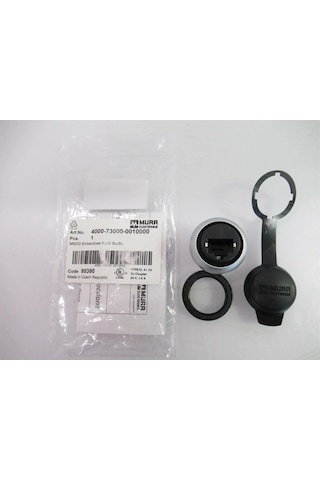RJ45 CAT5e dişi/dişi ÇAP22 ETHERNET SOKETİ MURR 4000-73000-001000