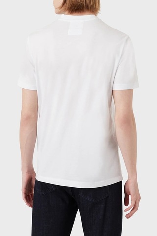 Emporio Armani Erkek T Shirt 8N1Tn5 1Jpzz 0147-Beyaz