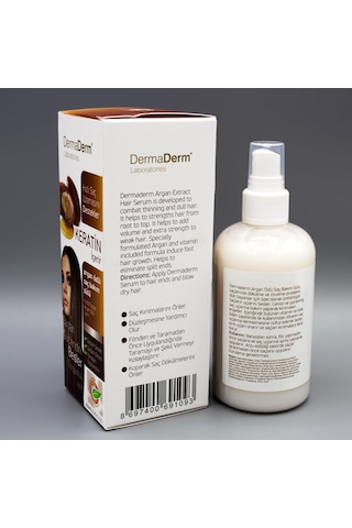 Dermaderm Argan Yağı Özlü Saç Bakım Sütü 250 ML