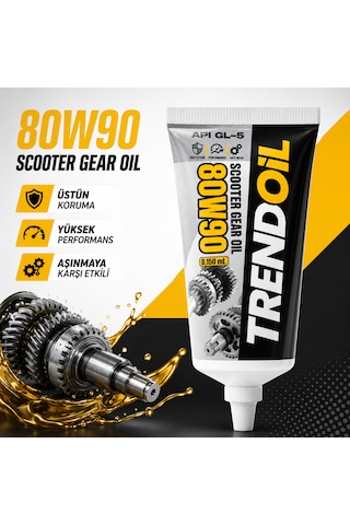 Trendoil Motosiklet Dişli Ve Şanzıman Yağı Scooter Gear 80w/90 150ml