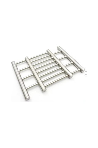 Çelik Açılır Kapanır Nihale Çaydanlık Ve Tencere Altlığı, Isıya Dayanıklı Paslanmaz Metal Ocak Üstü Altlık Metal