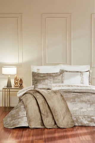 Özdilek Modernes Çeyiz Seti 11 Parça Vizon Çok Renkli