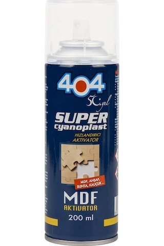 Süper Hızlandırıcı Mdf Aktivatör 400 Ml + 100 Gr Hızlı Yapıştırıcı