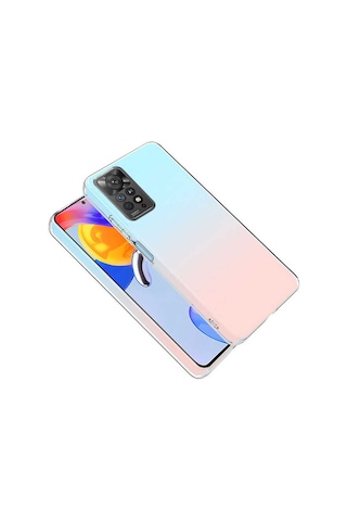 Noktaks - Xiaomi Redmi Note 11 Pro 5g Uyumlu - Kılıf Şeffaf Soft Slim Fitt Süper Silikon Kapak - Şeffaf