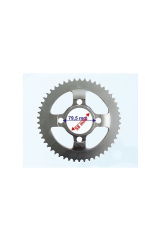 Mondial X-Treme Maxx 200 I Arka Dişli Zincir Dişlisi 50 Diş