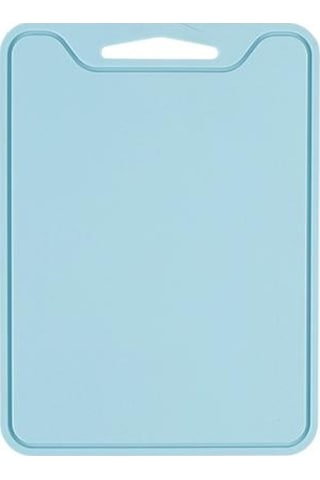 Açık Mavi Esnek Silikon Kaymaz Kesme Tahtası Plaka Doğrama Sebze Et Bloğu