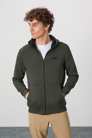 Tommy Life Hector Haki Şardonlu Erkek Sweatshirt - 88139 Haki