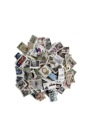 Uluslararası Yabancı Posta Pulu Lotu 300 Adet