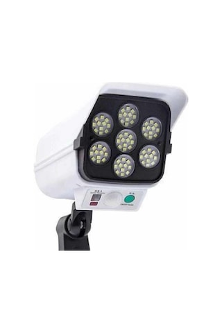 Kamera Görünümlü Led Lamba Dönebilen Bahçe Aydınlatması Duvar Lambası Renkli 94879044