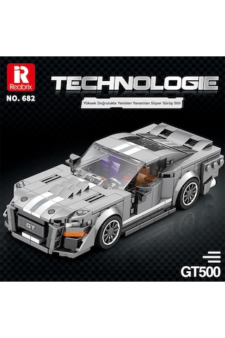 Reobrix Creator 682 Ford Shelby Gt500 Spor Araba Yaratıcı Yapı Blok Seti Building Blocks - 476 Parça