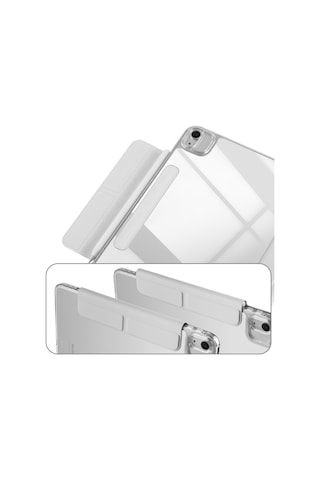 Apple Uyumlu iPad, Air 11inç M2/m3 Air 4/5.nesil 10.9 Kılıf Çift Parça Magnetik Multi Skinpro Case Kılıf