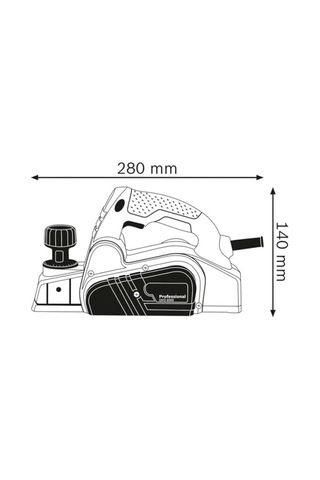 Gho 6500 Planya 650 W, Planya Genişliği: 82 Mm, 16.500 Dev/dak