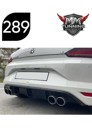 Mmtunning Volkswagen Scirocco Arka Difüzör