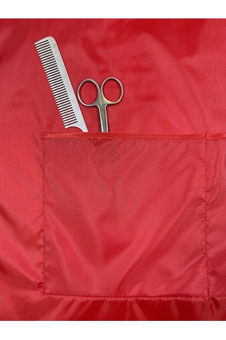 Levına Manikür Ustası İçin Mutfak Önlüğü 391416748 Kırmızı