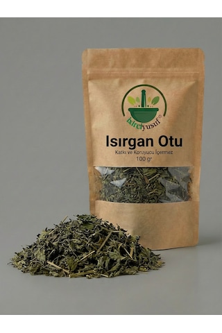 Isırgan Otu Isırgan Yaprağı Nettle Kurutulmuş Bitki Çayı 100 G Doğal