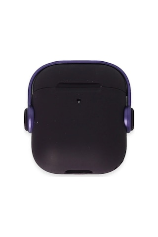 Apple, Uyumlu AirPods 2 2.nesil Cool Kılıf - Derin Mor