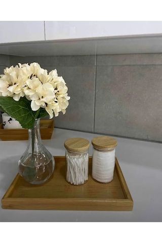 Tedar Bambu Çok Amaçlı Düzenleyici Sunum Tepsisi 33 Cm X 22 Cm Royaleks-81287 Najmaddin 6411267