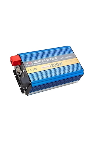 Sh Powermaster 12 Volt 1200 Watt Pure Sinus Wave İnverter Pwr-1200 Najmaddin