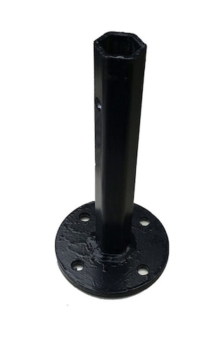 Asvera 32 Mm Çapa Makinesi Altı Köşe Sabit Aks Takımı - Ağır Hizmet Tipi Çelik Aks Seti