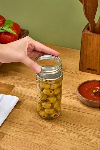 Karaca x Refika Boyunsuz Kavanoz Baklava Desen 500 Ml